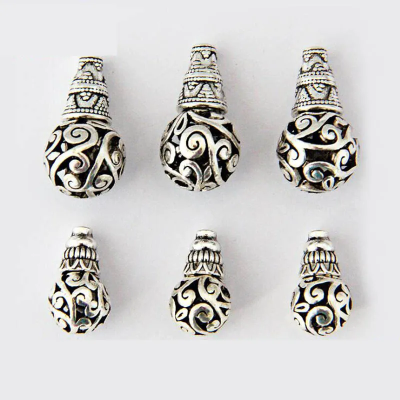 10 шт. бусины Концевики для бижутерии|hole beads|beads fitbuddha head |