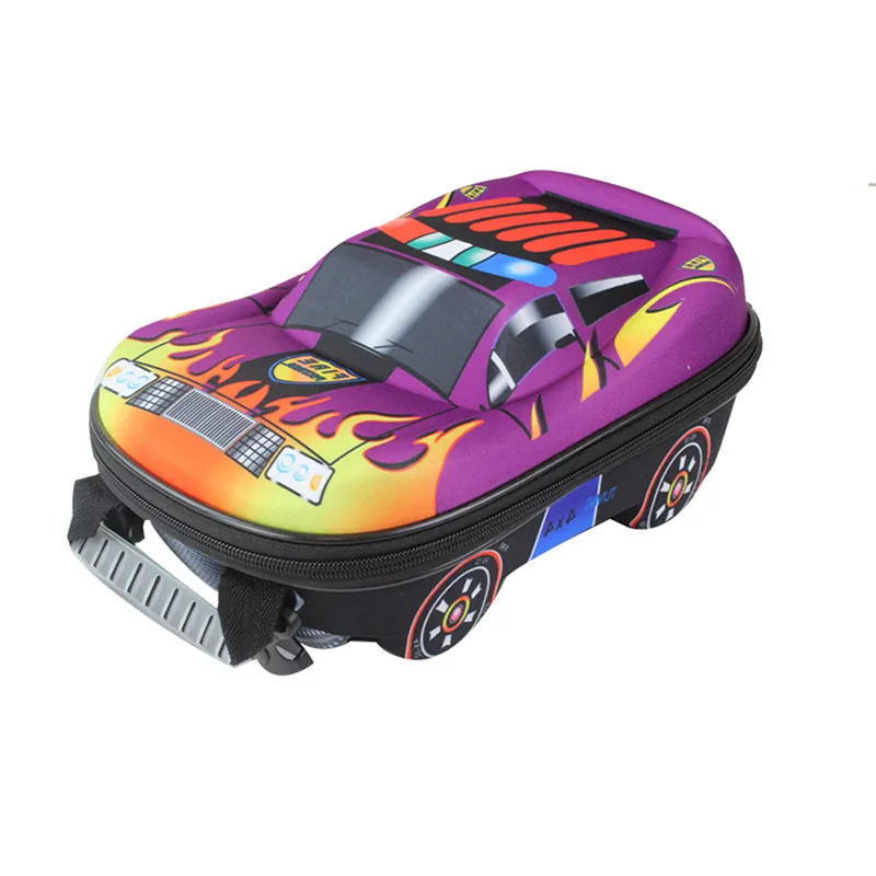 LXFZQ Новый 3D автомобиль милые детские школьные ранцы для мальчиков мультфильм