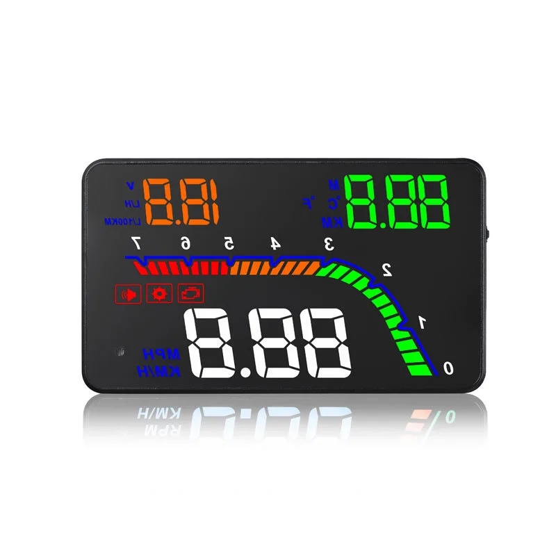 Автомобильный HUD Дисплей заводской Универсальный HD скоростной цифровой проектор