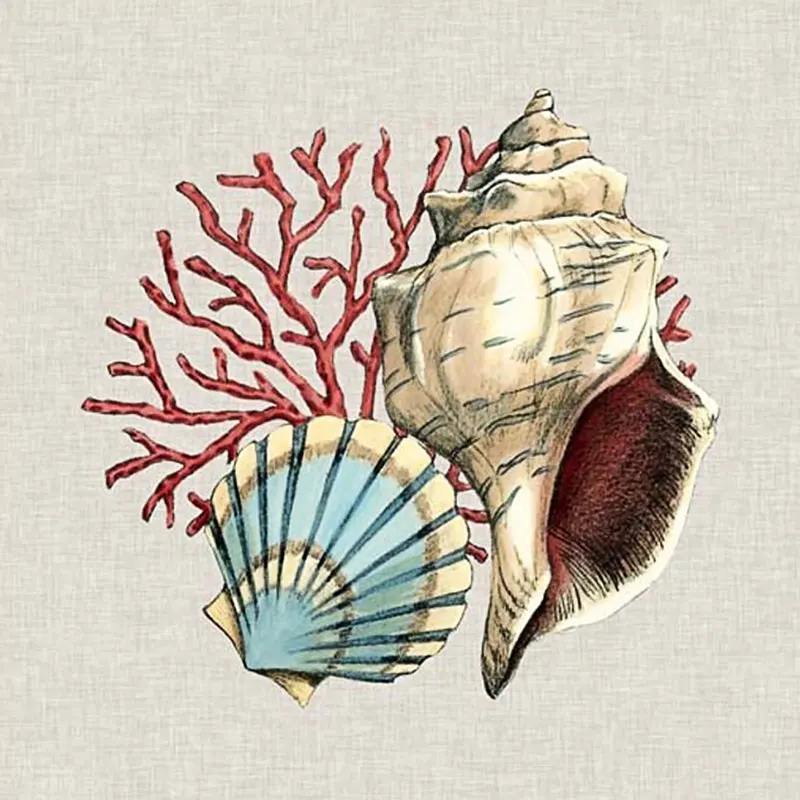 Современные модные картины с принтом морских пейзажей настенное искусство