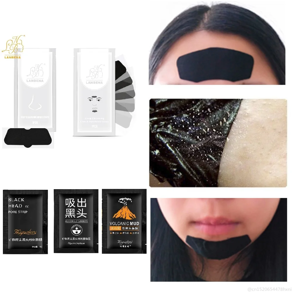 1 шт. очищающая черная минеральная грязь для лица|Средства ухода и маски| |