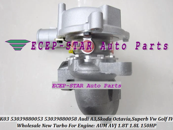 Турбокомпрессор K03 0011 0044 53039700011 53039700044 для AUDI A3 SKODA Octavia 1 8 T VW Golf Bora AGU ALN л л.с.|turbocharger
