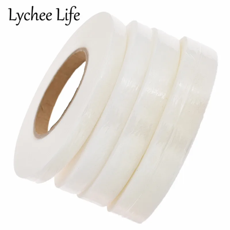 Lychee Life Двусторонняя лента с каймой, PA клей, 70 ярдов, ткань, сделай сам, ручная работа, швейная одежда, аксессуары, товары для украшения