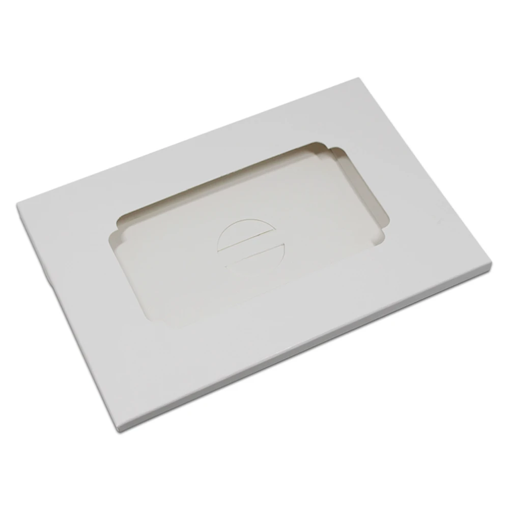 

Retail 30Pcs /lot Kraft Paper Envelope Postcard Box Window Boxes Gift Greeting Photo Post Card Packaging Bag With Hollow Design