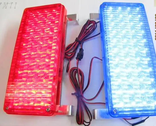 12 V красный синий мигающий индикатор свет проводной мигающая световая сигнализация стробоскоп мигает светодиодный Предупреждение свет пожарной сирены для патрульная машина