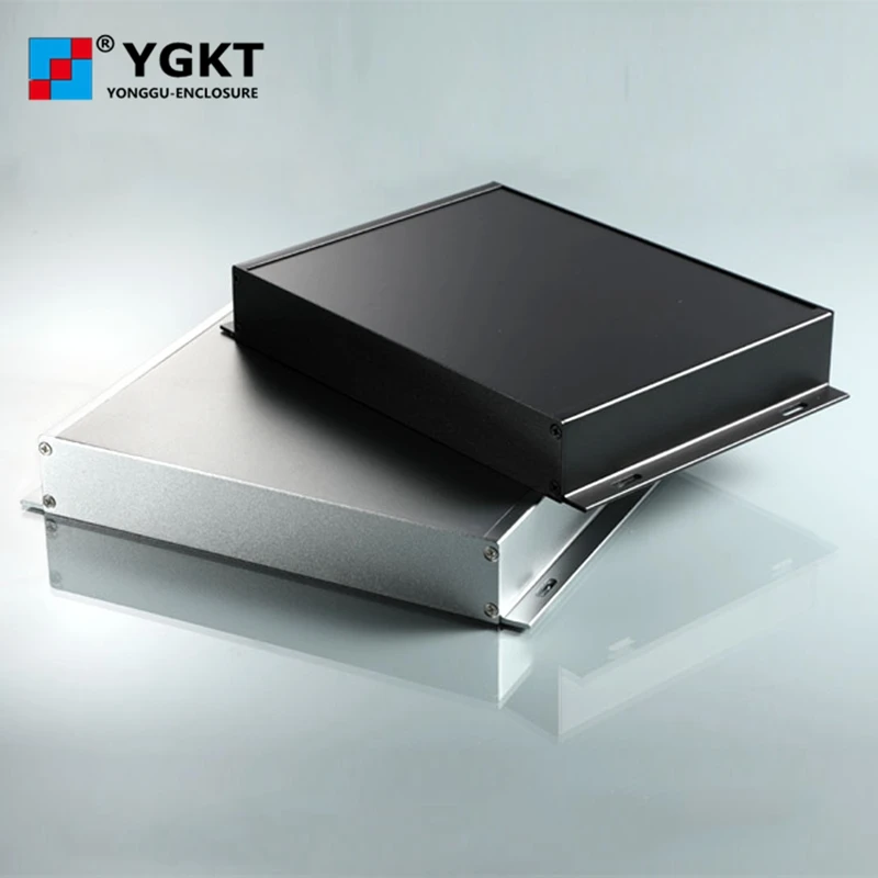 Черный алюминиевый электронный чехол для проектов сделай сам 229-35-150 мм |