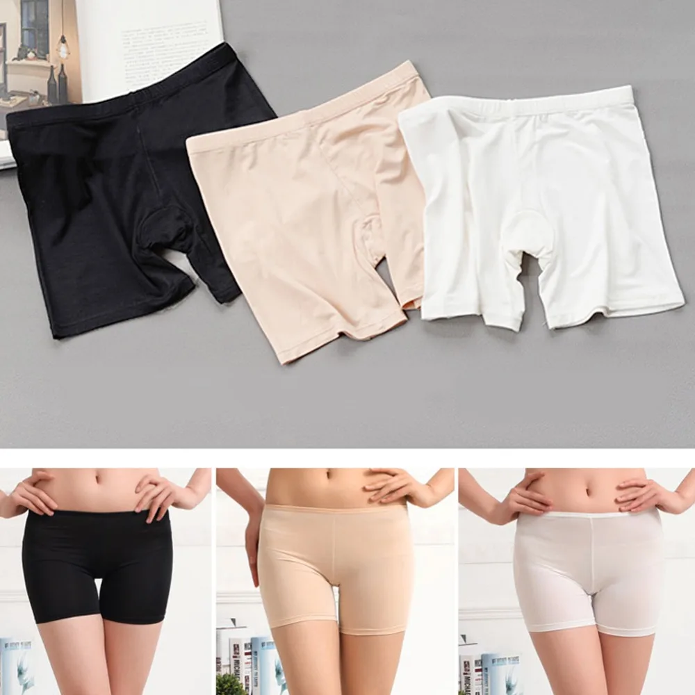 

Women's Ladies Dancing Short Tights Spandex Elastic Pants Safety Underwear