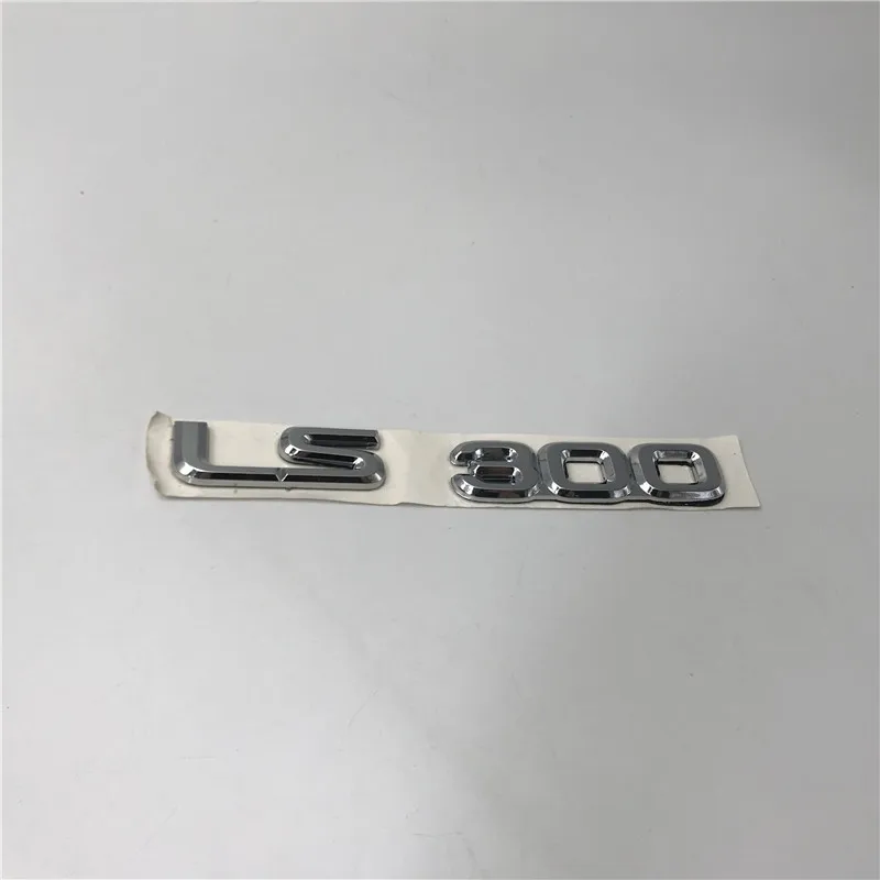 LS300 Серебро/золото для Lexus LS300 RX300 GS300 LS400 RX330 RX350 RX430 LS460 LS600hl задний багажник эмблема логотип знак буквы - Название цвета: LS300
