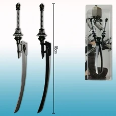 2 PCS in set(18cm) NieR: Automata 2B 9S игрушки кукла добродетельный контракт жесток Клятва крови зобей меч Косплей модель SINoALICE Алиса оружие брелок - Цвет: 2 PCS in set(18cm)