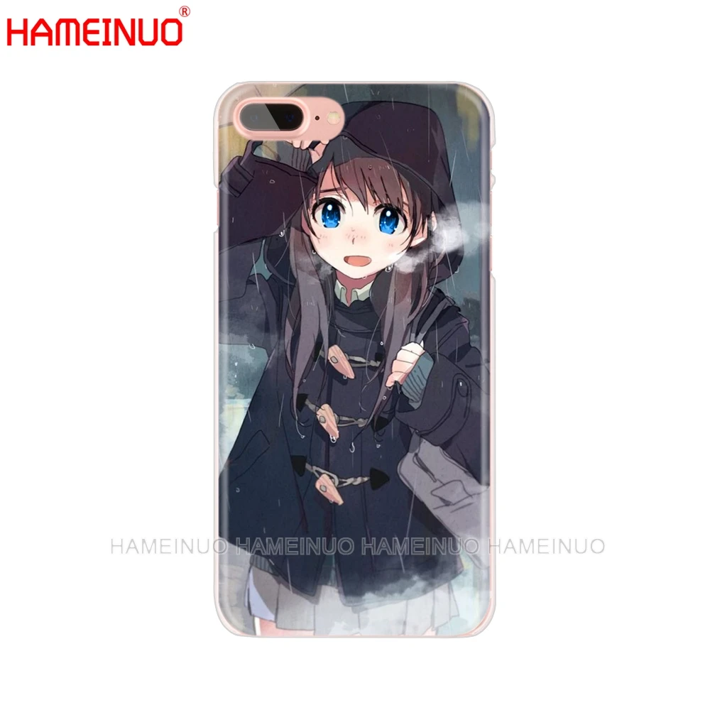 HAMEINUO в стиле аниме Живая Любовь сотовый телефон чехол для iphone X 8 7 6 4 4s 5 5s SE 5c 6s плюс