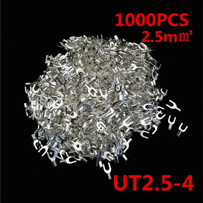 1000 шт. неизолированные клеммы для холодного обжима 4 2 мм 5 мм2|crimp terminal|wire cable