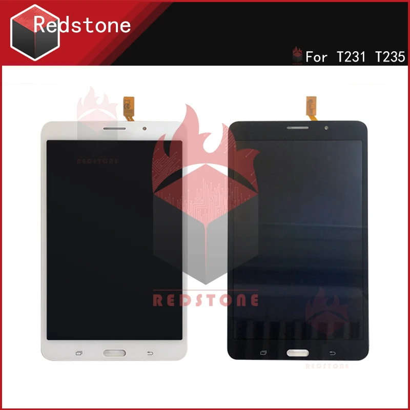 Redstone Полный Новый для Samsung Galaxy Tab 4 7 0 SM T231 T235 сенсорный экран дигитайзер ЖК дисплей