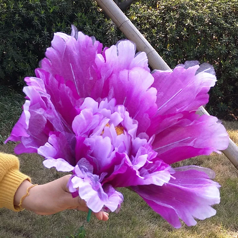 1 pcs peony Artificial flowers 30-40 cm Dancing props The simulation flower Dance Hand - children's | Дом и сад