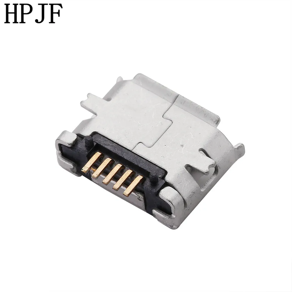 10 шт. Micro USB 5P 5 контактный SMD SMT разъем коннектор хвостовой для зарядки|socket connector|jack