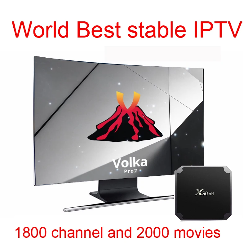 Android tv box Volka Ip tv подписка французский арабский Европа мировое IPTV abonnement год код канала Mag250 x96
