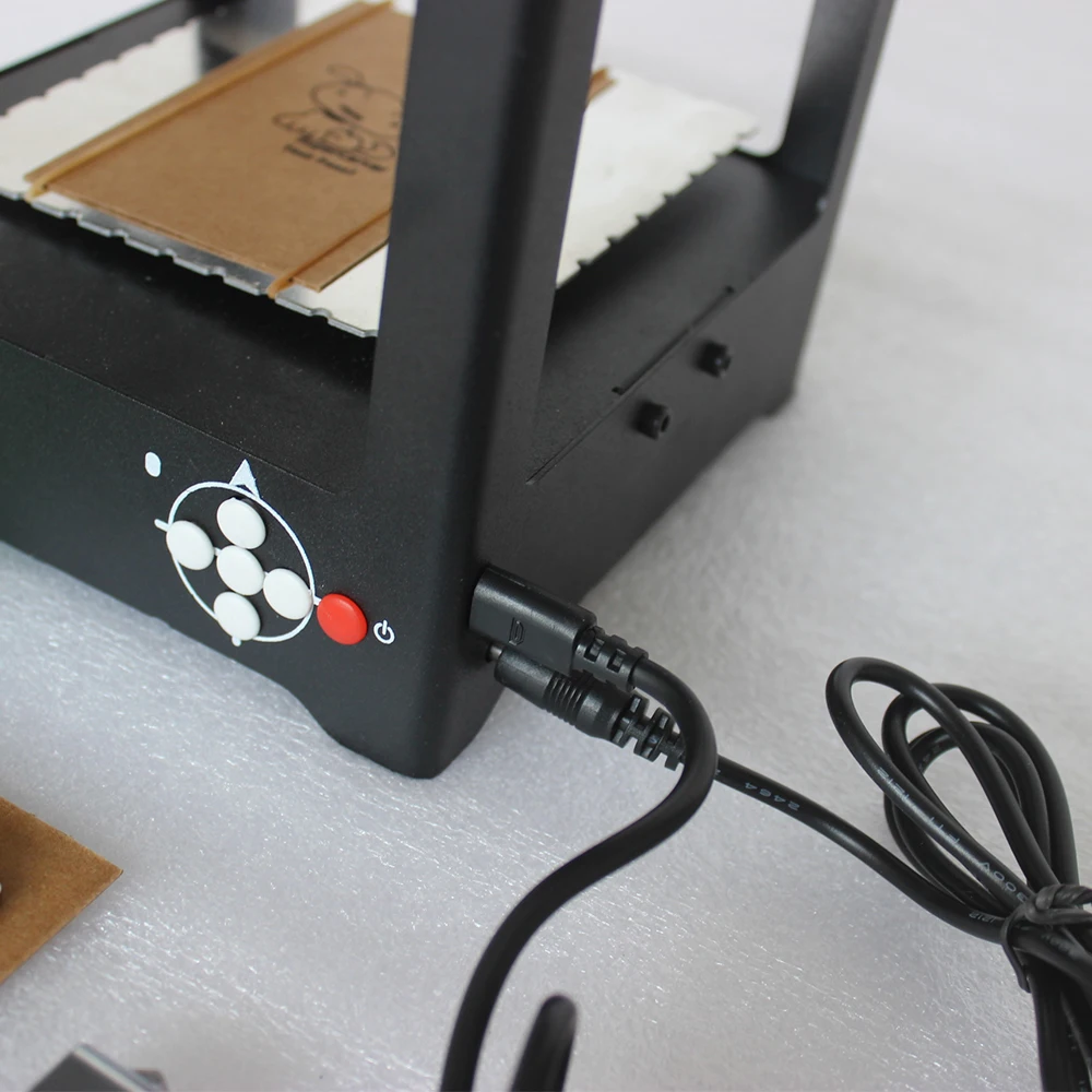 Супер Карвер 1000 мВт Лазерная гравировальная машина мини лазерный гравер ЧПУ