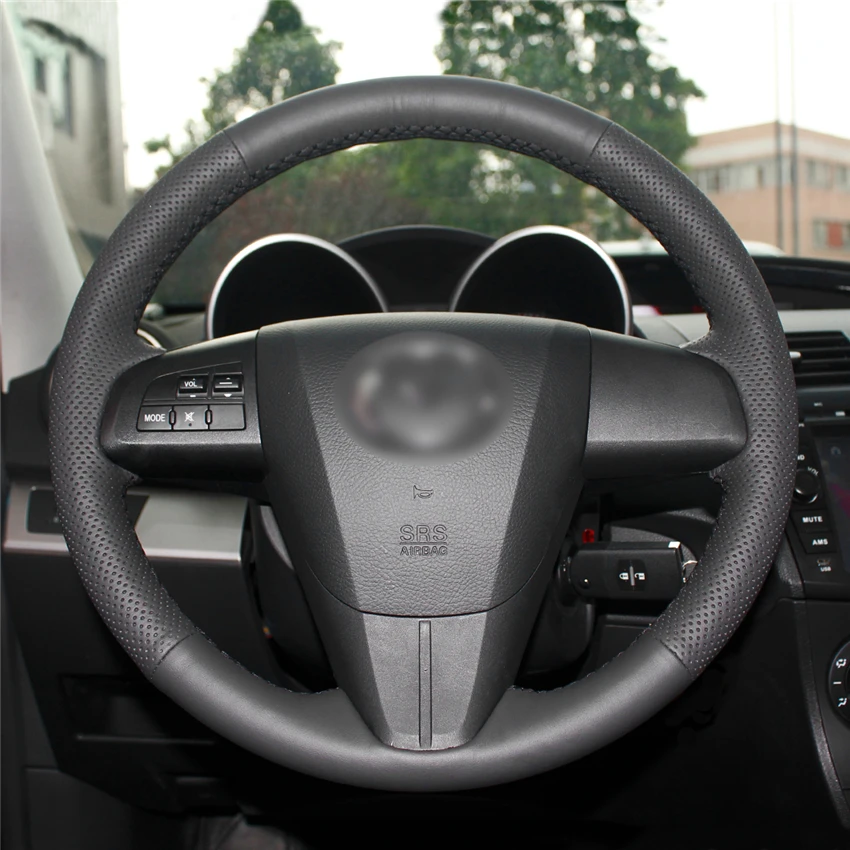 MEWANT черная искусственная кожа фотосессия для Mazda 3 Axela 2010-2013 5 6 задняя крышка (США) |