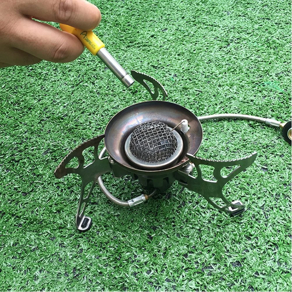 Безопасная туристическая плита без пламени подсветка огня для походов и отдыха