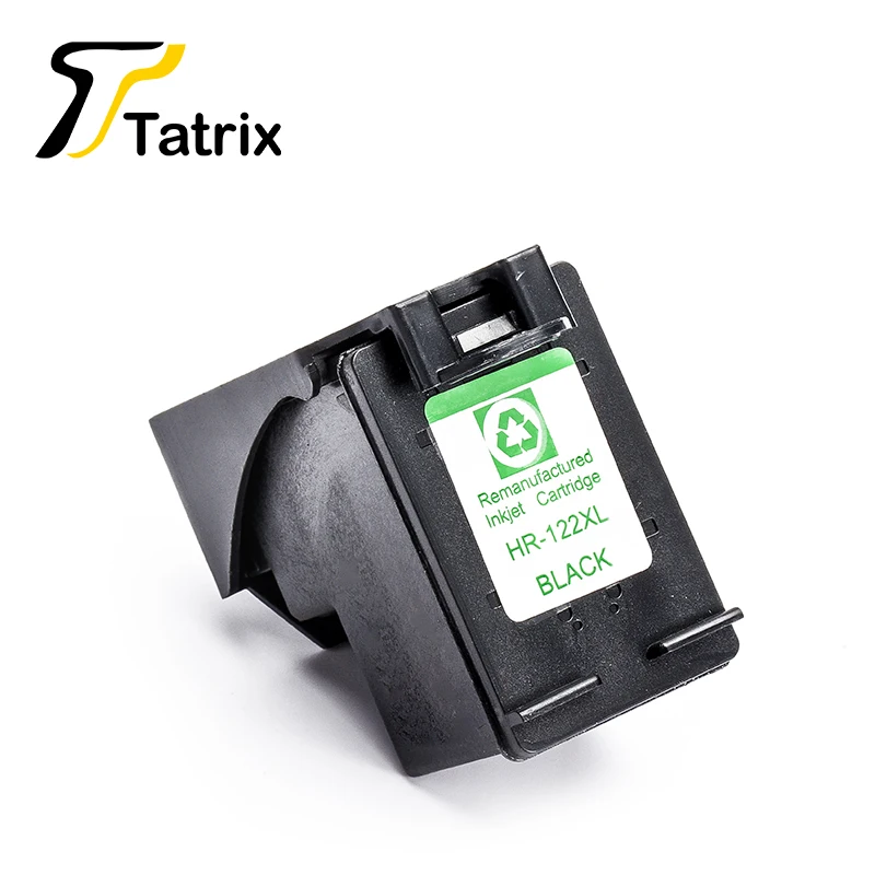 Tatrix 2 шт. для HP 122XL переработанного чернильного картриджа 122 с чернилами Deskjet 1000 1050