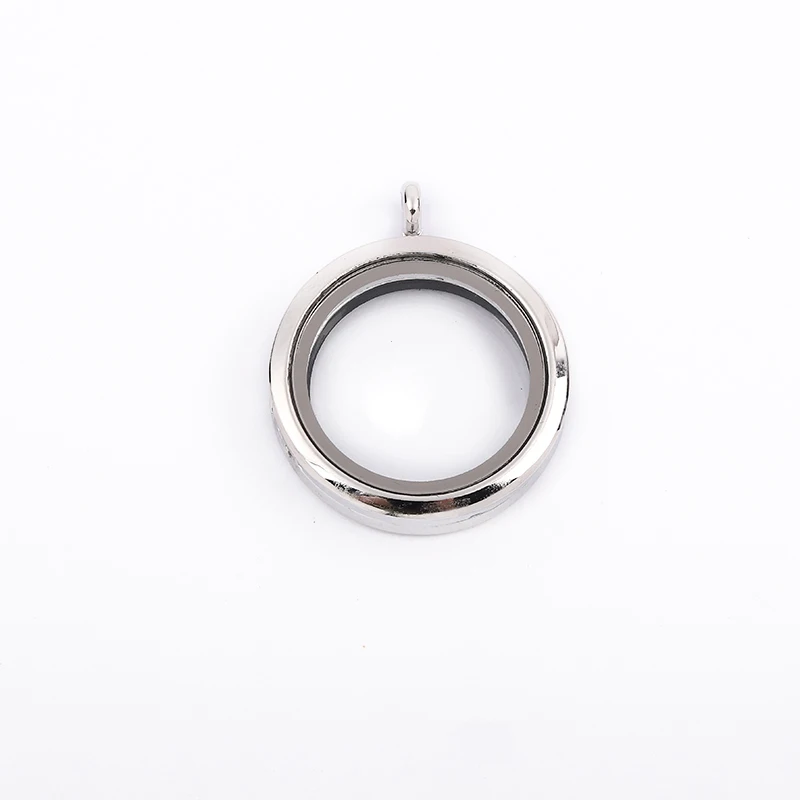 30mm silver 28 стилей 30 мм Серебряный Круглый Овальный плавающий медальон с подвесками из цинкового сплава Магнитный Серебряный стеклянный круглый плавающий медальон с цепочкой - Окраска металла: 30mm silver