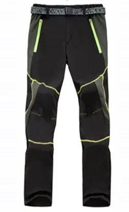 Black green stripe MAZEROUT женские летние рыбацкие брюки походные брюки женские уличные треккинговые размера плюс дышащие быстросохнущие походные брюки 3XL P18 - Цвет: Black green stripe