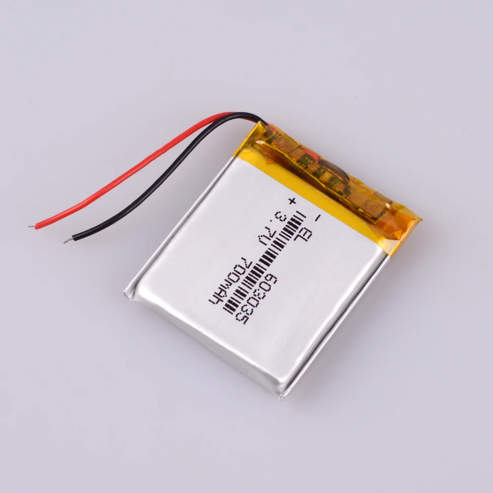 Полимерный аккумулятор 700 mah 3 7 V 603035 умный дом литий ионный для dvr gps mp3 плеер mp4