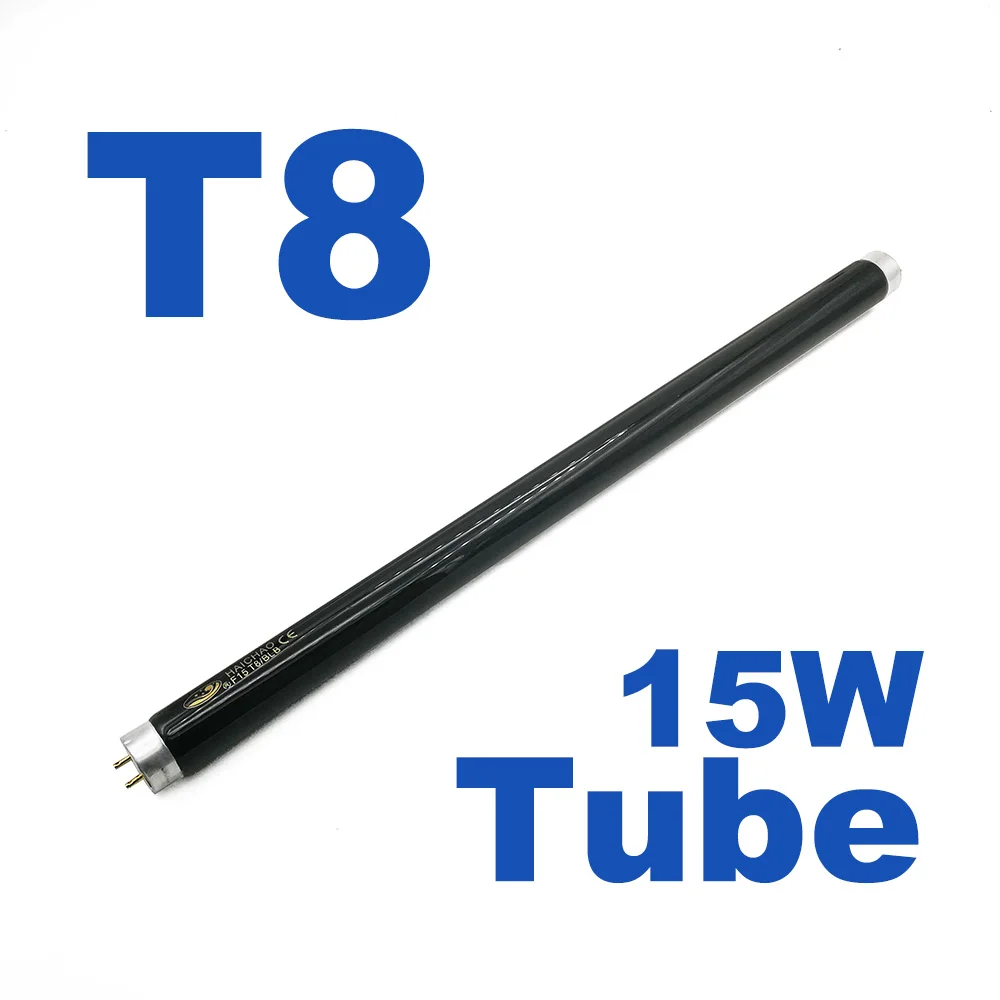 4 Вт, 6 Вт, 8 Вт, 10 Вт, 15 Вт, T5, T8, BLB, УФ-черный светильник, ультрафиолетовая лампа, UVA, ФЛУОРЕСЦЕНТНОЕ обнаружение, обнаружение денег, проверка, трубка, фиолетовый светильник, лампа - Мощность в ваттах: T8 15W Tube