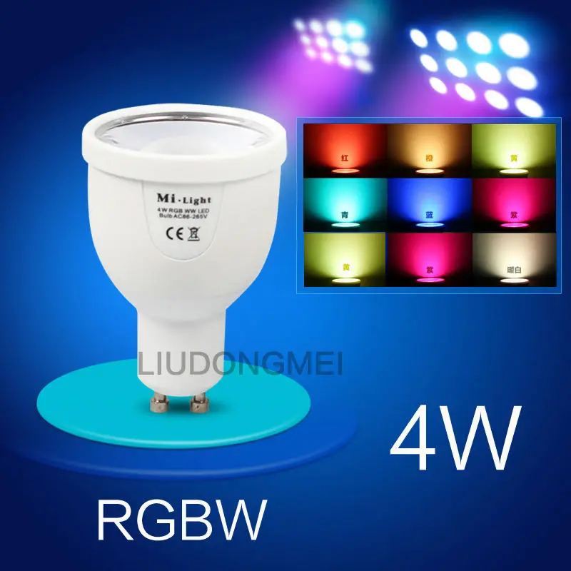 2016 новое поступление оригинальный Ми свет с регулируемой яркостью 110 В 220 CW/ww rgbww E27