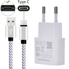 Сетевой кабель usb Type-C, 2 А, для быстрой зарядки и передачи данных, для Huawei P9, P10 Plus, P20 lite, Mate 20 Pro, Honor 10, 9