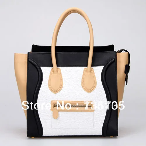 New Fashion 2013 CL Womens brand cross body handbag shoulder bags Genuine Leather retro smile free shipping | Багаж и сумки