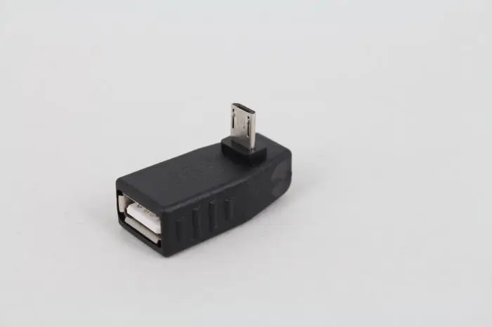 Переходник с Mini USB папа на Мама под углом 90 градусов | Электроника