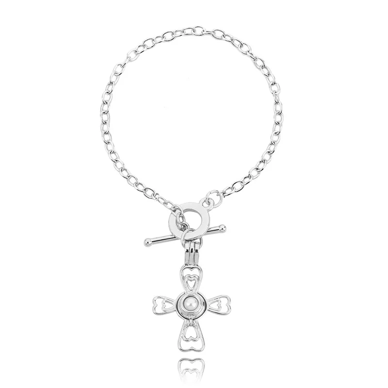 Арома жемчужная клетка распылитель эфирных масел медальон браслет Ювелирная