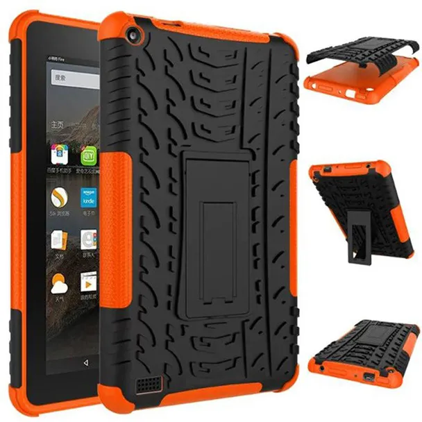 Чехол для Kindle Fire HD7 2015 резиновый противоударный Гибридный жесткий чехол