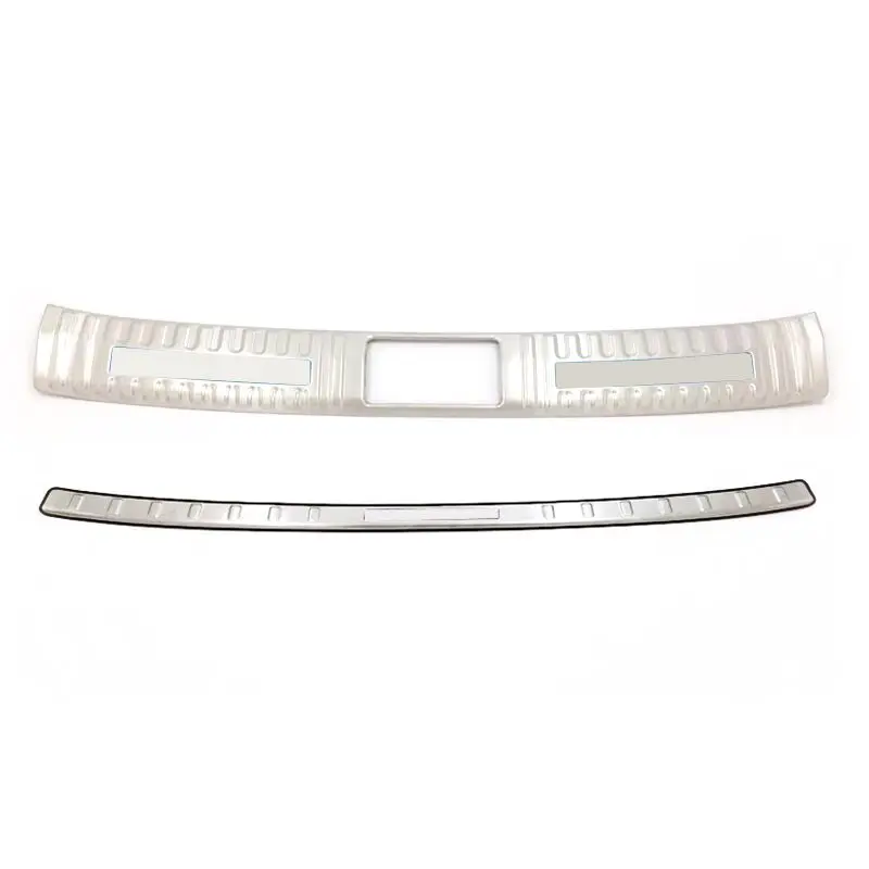 Автомобильный Стайлинг 2 шт. внутренняя и внешняя защитная пластина заднего