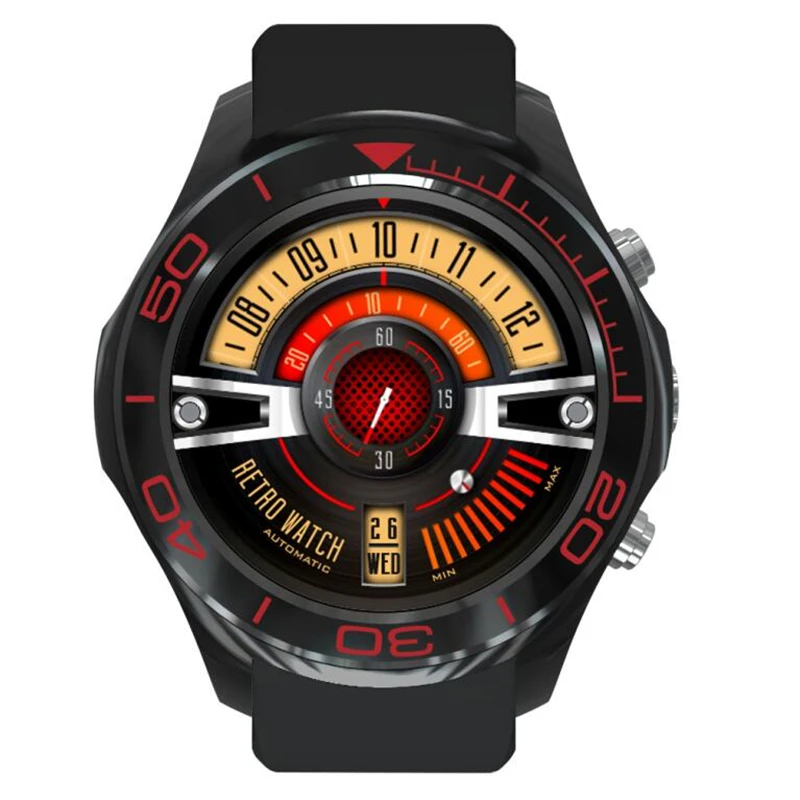 Android 5.1 Smart Watch телефон 512 МБ/4 ГБ монитор сердечного ритма шагомер Google mapa SmartWatch Bluetooth