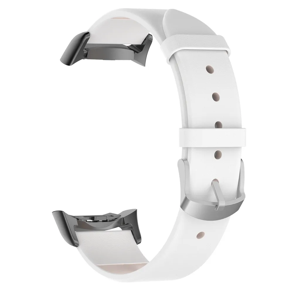 WH Кожаные ремешки для samsung gear Fit2/Fit 2 Pro, ремешки SM-R360/SM-R365, ремешок для часов, ремешок с адаптером, Прямая поставка l1023#2 - Цвет: WH