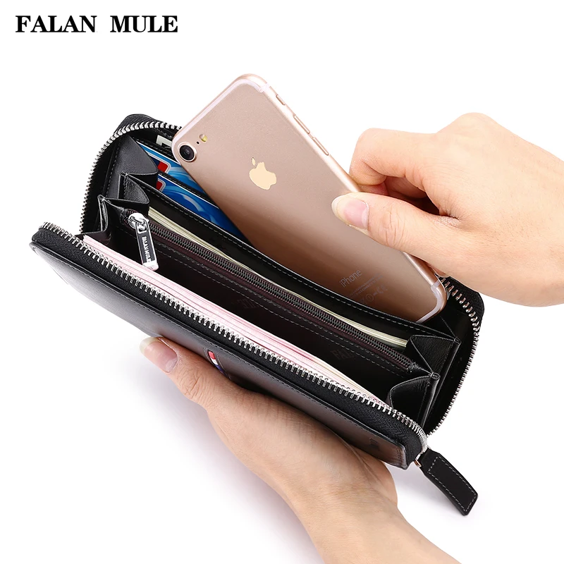 FALAN MULE 2017 года модный бренд кошельки мужские кошелек мужской натуральная кожа