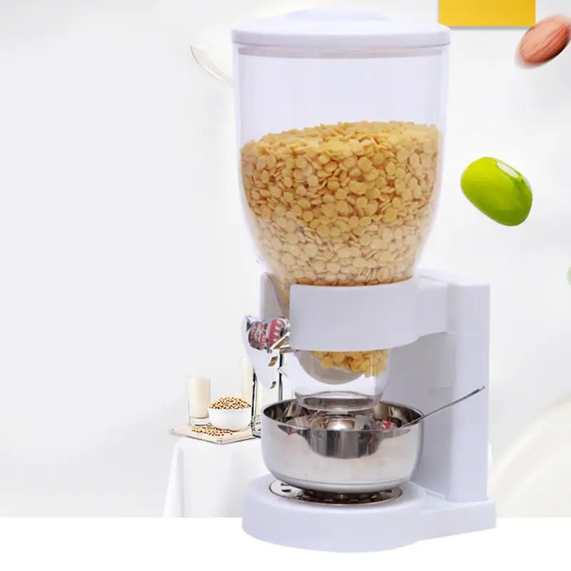 Диспенсер для овсяной муки пластиковый диспенсер еды с одной головкой | Дом и сад
