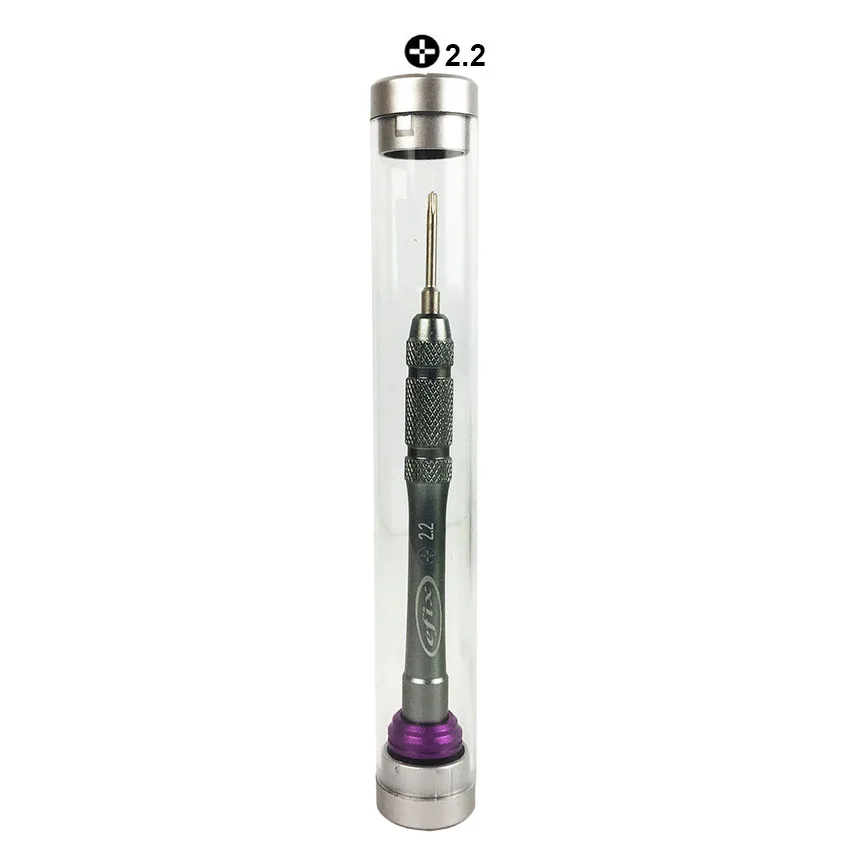 2.2mm Phillips 1 шт. Набор прецизионных металлических отверток для iPhone, samsung, набор инструментов для разборки и ремонта - Цвет: 2.2mm Phillips