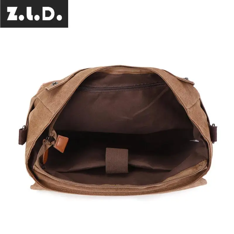 Z.L.D. Прямая продажа с фабрики новая Холщовая Сумка женская сумка через плечо