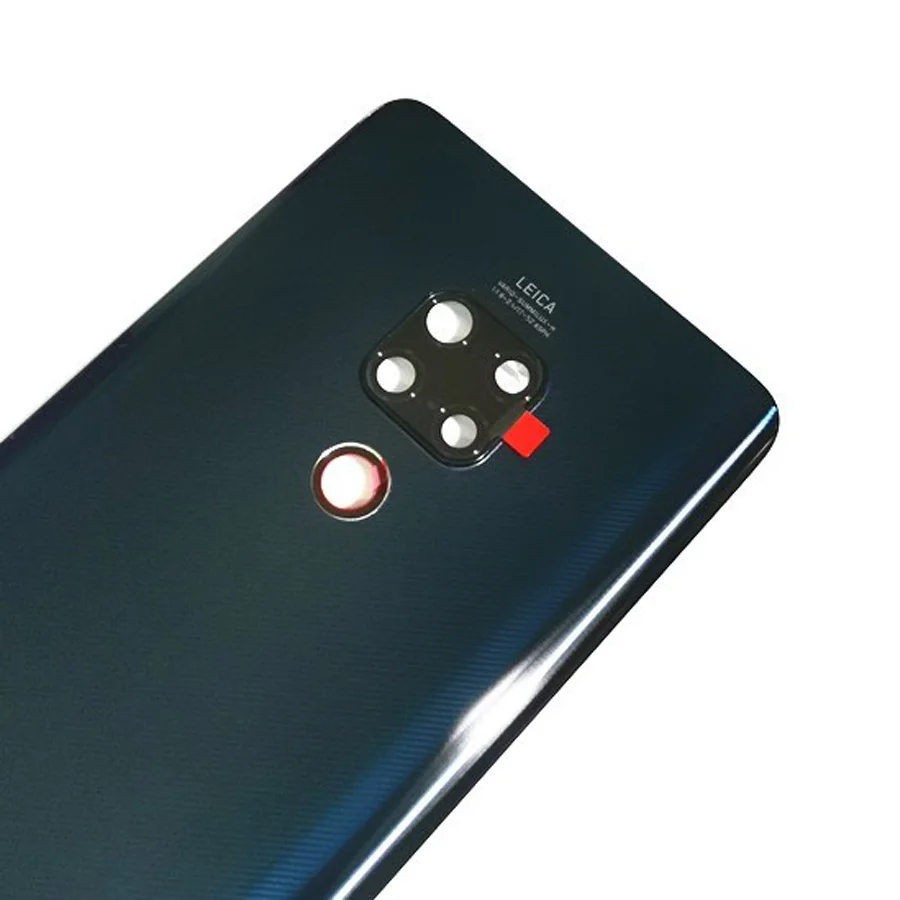 Материал стекло задняя крышка корпуса для huawei mate 20 X Задняя крышка батареи чехол с объективом камеры+ клей для mate 20X