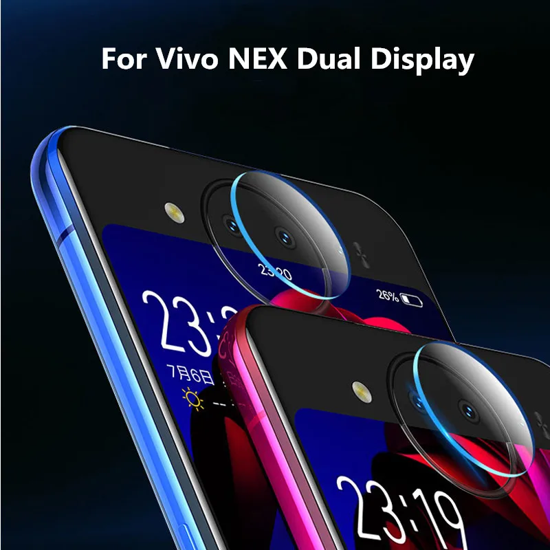 CCDZ 2 шт. объектив задней камеры закаленное стекло для Vivo Nex двойной дисплей | Отзывы и видеообзор