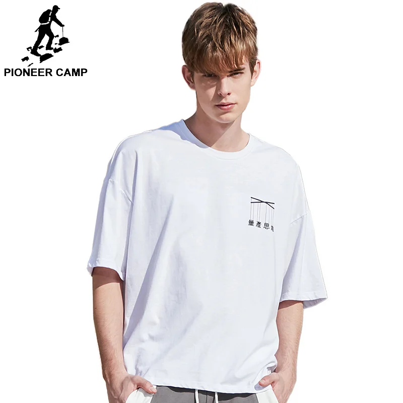 Футболка в стиле хип-хоп Pioneer Camp уличная футболка с коротким рукавом Харадзюку