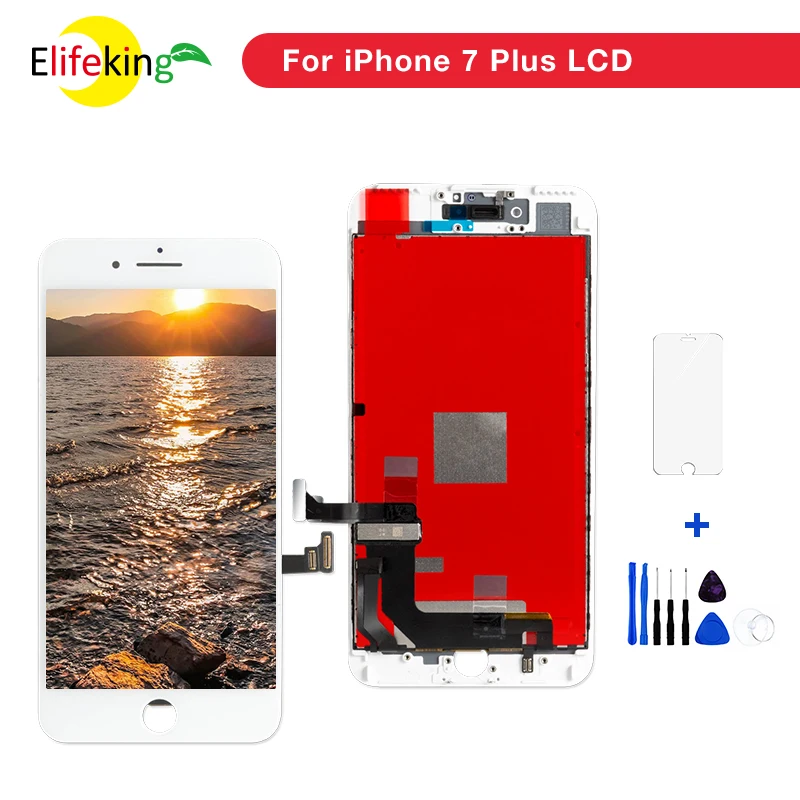 1 шт. Alibaba для iPhone 7 plus LCD китайский класс AAA с 3D сенсорным экраном сборка Дисплей