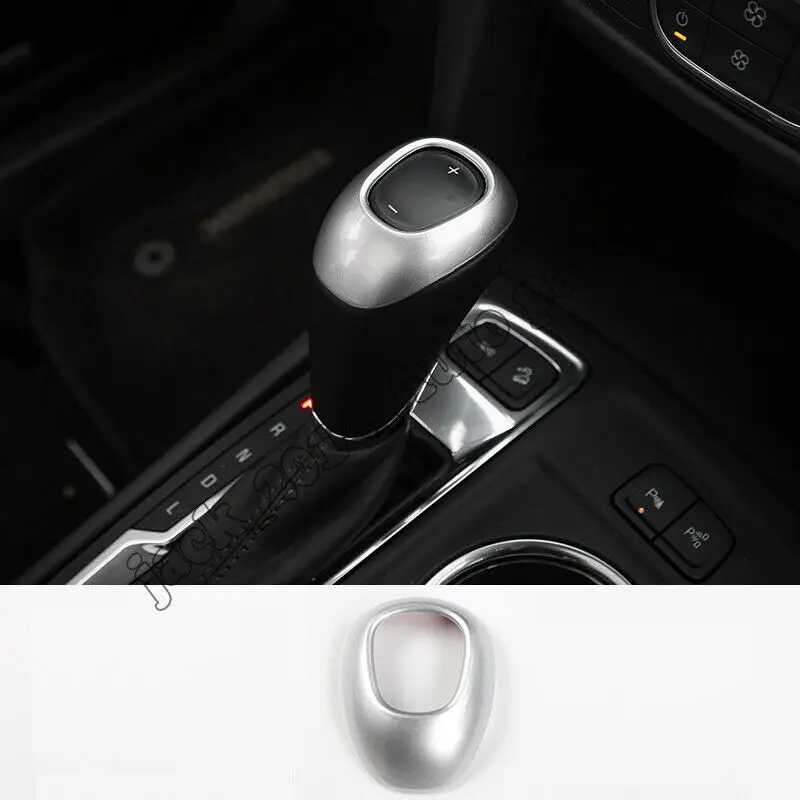 

ABS Chrome Inner Gear Lever Shift Knob Cover Fit for Chevrolet Equinox 2017 2018