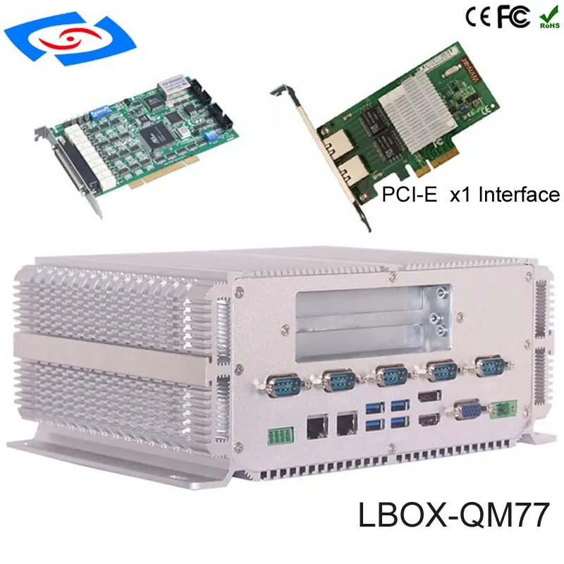 Заводская Акция Встроенный промышленный мини бокс ПК с XP/Win7/Win8/Win10/Linux системой