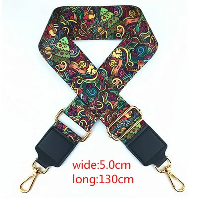 5cm NO7 Нейлоновые женские сумки медда, широкие сумки, ремень, сумка на плечо, аксессуары, сумка, часть, регулируемый ремень, аксессуары - Цвет: 5cm NO7