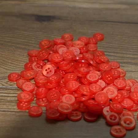 50PCS 12mm 50 шт. смолы Кнопка клип круглый микс два отверстия подходит для одежды diy кнопки сумки аксессуары - Цвет: 50PCS 12mm