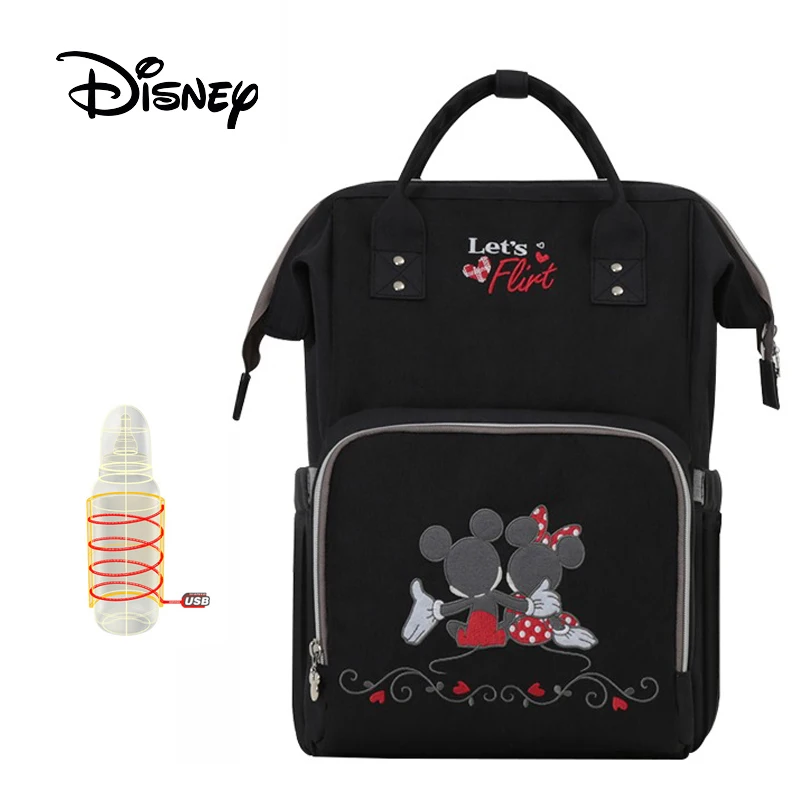 1 Дисней большой емкости Мумия Материнство подгузник сумка младенческой ребенка Многофункциональный Рюкзак Путешествия для ухода за ребенком изоляционные сумки - Цвет: 1