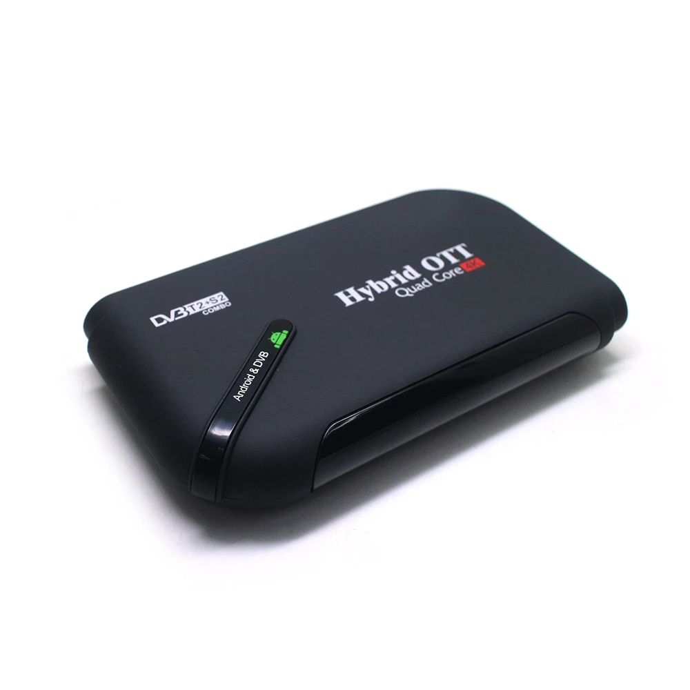 Vmade новейший Android & DVB T2 + S2 комбо ТВ приемник Amlogic S905D 1 ГБ 8 H.265 MPEG 1/2/4 смарт медиа